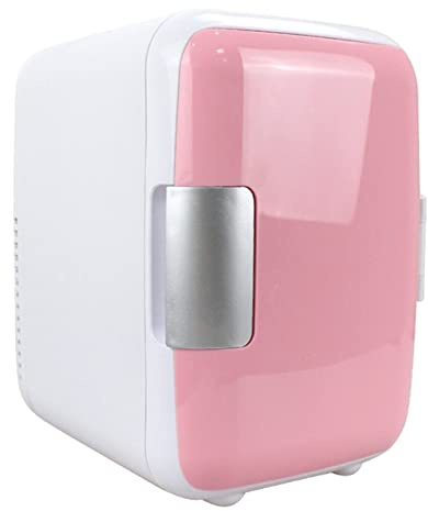LRFVADW Mini Fridge Portable Mini Refrigerator Car Cool Automatic Compressor Freezer(Pink)