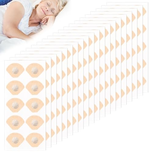 Magnetisch Nasenpflaster 400Pcs,Magnetischr Anti-Schnarch-Nasenstreifen,Intake Breathing Nasal Strip,Wirksames Nasenpflaster Besser Schlafen