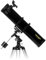 Omegon Teleskop N 130/920 EQ-2 | EQ-2 Montierung | für Einsteiger in die astronomische Beobachtung | Ideal für Mond & Planeten | Astronomie-Teleskop | umfangreiches Zubehör