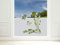 GRAZDesign Sichtschutzfolie Schmetterlinge/Blumen, lichtdurchlässige Fensterfolie, Matte Deko - Glasdekorfolie / 110x57cm