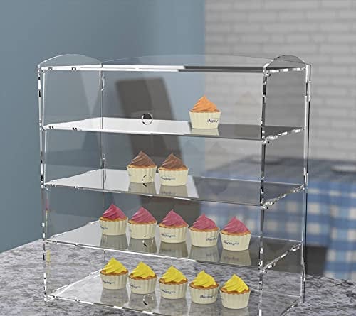 Acrylic Pastry Cabinet Multiple Tiers Available (4 Tier)