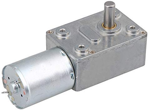 BQLZR DC 12V 0.6RPM Quadratisch hohe Drehmomente Turbo Schnecken Getriebe Motor Rechtwinklig Getriebemotor Dauerhaft Praktisch