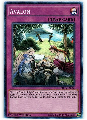 Yu-Gi-Oh!! - Avalon (MP15-EN053) - Mega Pack 2015 - 1st Edition - Super Rare