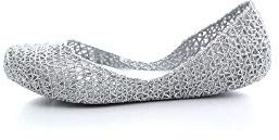melissa Campana Papel VII, Bailarinas con Punta Cerrada Mujer, Plata Brillante 50711, 37 EU