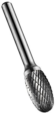 Dormer - Solid Carbide Rotary Bright Burr Oval 9.6mm x 6mm