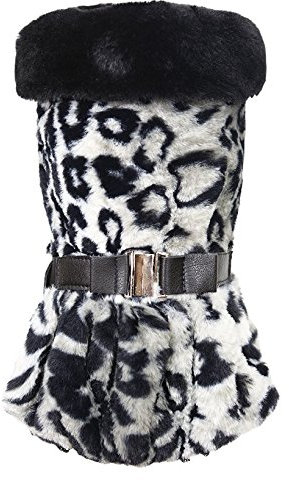 Puppy Angel Glamours Tiger Hundemantel grau Größe L