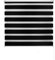 Blindecor Lira doppelrollo - duo rollo tag und nacht Schwarz - 140 x 250 cm (Breite x Länge) | Stoffgröße 137 x 245 cm | Fensterrollo zebra