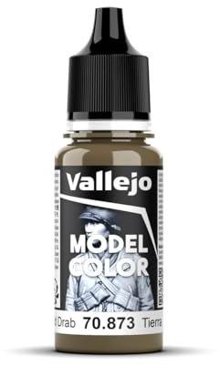 Vallejo Model Color 17 ml Acrylic Paint - Us Field Drab