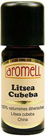 aromell Litsea Cubeba - 100% naturreines, ätherisches Öl aus China, 10 ml