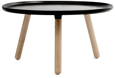 Normann Copenhagen Tablo Tisch groß Schwarz 42 x 78 cm