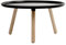 Normann Copenhagen Tablo Tisch groß Schwarz 42 x 78 cm