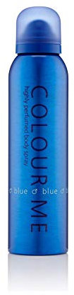 COLOUR ME Blue 150ml Body Spray Perfume for Men. Luxury Fragrance - Mens Aftershave, Long Lasting Fragrance for Men by Milton-Lloyd