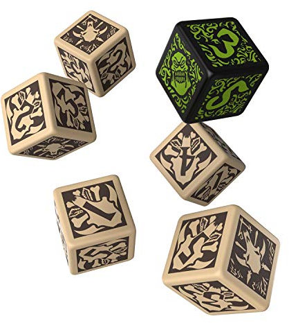 Q WORKSHOP Hordes Minions D6 Dice (6)