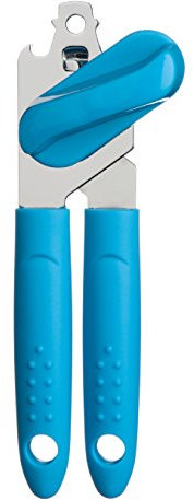 Premier Housewares Can Opener, Stainless Steel - Blue