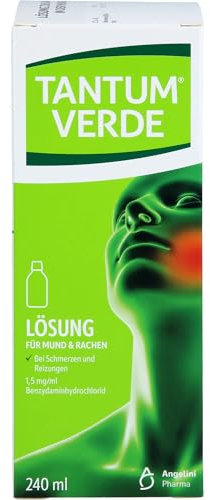 TANTUM VERDE 1,5 mg/ml Lösung z.Anw.i.d.Mundhöhle 240 ml