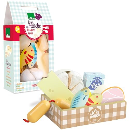 Vilac vilac8104 Fisch, Schinken und Käse Set