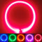 PetSol LED-Hundehalsband in Rot – wiederaufladbares USB-Sicherheitshalsband mit blinkendem Licht für Hunde, Katzen und Welpen – Größe S, M und L – modisches, im Dunkeln leuchtendes Design