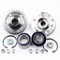 GermanStorage 2 x Radnabe + 2 x Radlagersatz mit ABS Sensorring vorne Golf 4