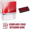 Stempelkissen, Kopie zum Rücksenden, signiert COLOP Printer 20, 38 x 14 mm, Blau / Rot