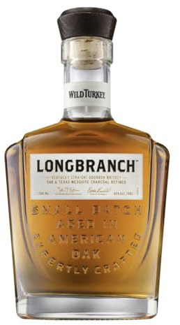 Wild Turkey LONGBRANCH 8 Years Old Kentucky Straight Bourbon Whiskey Whisky (1 x 1 l)
