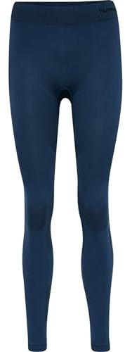 hummel hmlFIRST Seamless Tight Damen blau, M/L Damen