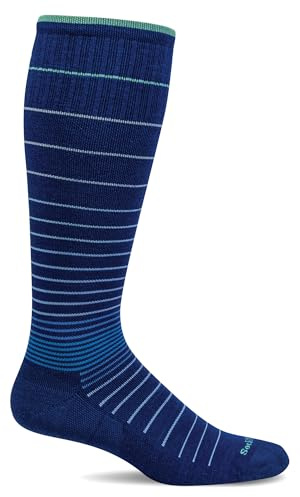 Sockwell Women's Circulator Moderate Graduated Compression Sock, Ink - S/M