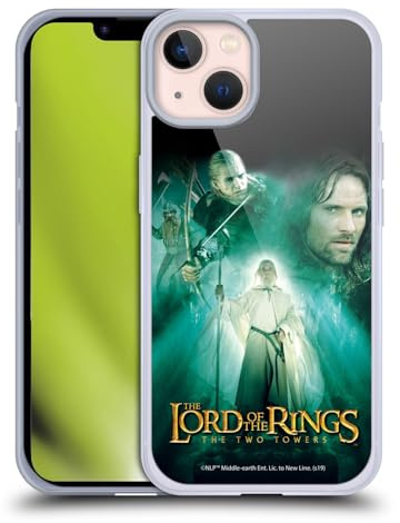 Head Case Designs Officially Licensed The Lord Of The Rings The Two Towers Gandalf Posters Gel Case [Military Grade Protection] Compatible With Apple iPhone 13