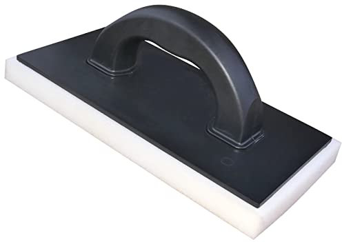 AERZETIX - C54535 - Llana de acabado en espuma de alta densidad - 280x140x25mm - talocha para limpieza de juntas de baldosas - manija en plástico