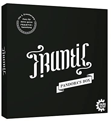 Game Factory-646293 Frantic Pandora's Box Tercera práctica Caja Coleccionable, Cartas, expansión del Juego, 20 cm x 5.8 cm x 20 cm (646293)