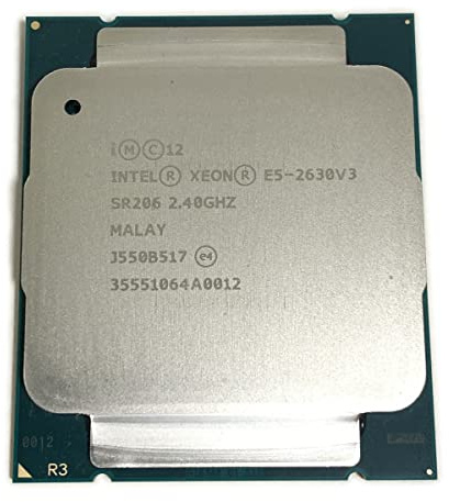 Intel Xeon E5-2630 v3 (lotto J550B51) Certificato per Dell HP Lenovo Supermicro Haswell Server CPU Processor 2630v3 SR206 8 core 2.40 Ghz 20MB Cache