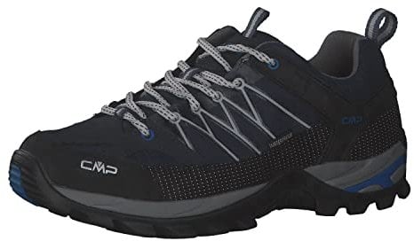 CMP Herren Rigel Low Trekking Wp Walking Shoe, B.Blue-Cemento, 40 EU, 3Q54457