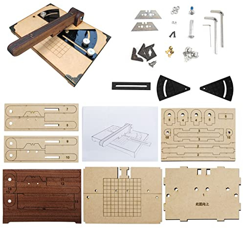 GAWEGM Ship Model Tool - Angle Cutter Wood Strip Sharp-Angle Cutting | Wood Strip, Sharp-Angle Cutting
