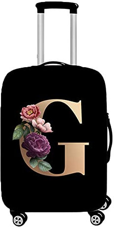 Hiseng Elastisch Kofferhülle Kofferschutzhülle Gepäck Cover Reisekoffer Hülle Koffer Schutzhülle Luggage Cover Waschbarer Kofferüberzug (XL (30-32inch),G)
