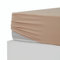 Stupendo Jersey Spannbettlaken Spannbetttuch Laken Bettlaken 100% Baumwolle Oeko-TEX® Steghöhe bis 25 cm (Beige, 120x200-130x200 + 25 cm)