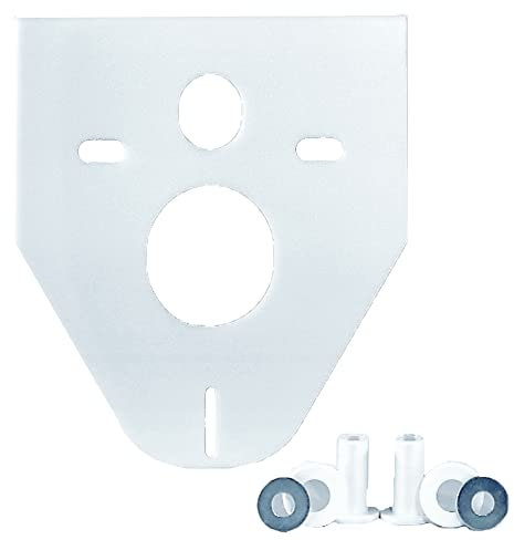 Ulith Schallschutz-Set aus geschlossenzelligem PE Schaum, ist für Wand - WC's und für Bidet's geeignet bietet einen verbesserten Schallschutz beim Spülvorgang (ohne Schalldämmgutachten)