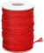 G2PLUS 1.5mm Red Nylon Cord String, 100m Satin Braided Cord, No-elastic Roman Blind Cord, Jewelry Making Cord, Chinese Knot Cord for Necklace, Bracelets and Beading