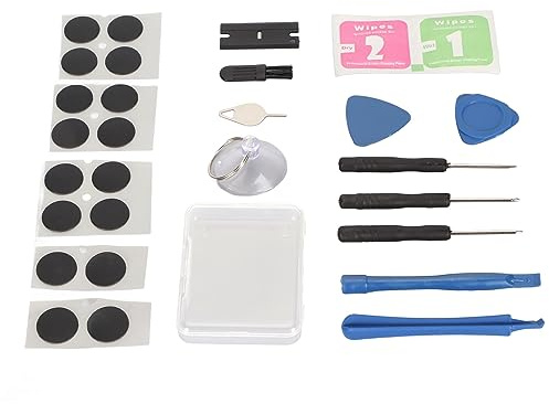 Topiky Laptop Kunststofffüße, Ersatzfüße für das Untere Gehäuse, rutschfest und Verbessern die Wärmeableitung, für OS Laptops, Einfache Installation