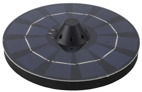 Yusat Solar Schwimmender Teichbelüfter, 2,5 W, Automatische Abschaltung, Schwimmende, Solarbetriebene Wasserpumpe, 6 V, den Außenbereich