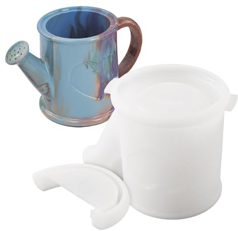 Vorratsglas-Silikonform – langlebiges Vasen-Vorratsglas, Vasen-Harzgussform | Mehrzweck-Zement-Gießkannenform, Beton, vielseitige Bastel-Silikonform für Gießkanne, Vase, Vorratsglas, Plast