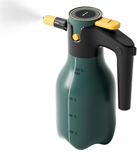 Rechargeable Foam Sprayer, 2l Handheld Car Wash Sprayer, Portable Garden Watering Tool for High-Pressure Spraying Kettle, Truck, Window & Glass Cleaning, 8.66x4.72x11.81 Inches