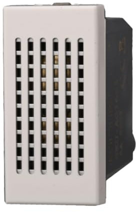 Suoneria, campanello, Moduli Bianchi, Compatibile Con BTicino Axolute, frutti, interruttori, pulsanti, deviatori, dimmer, sensori, PIR, buzzer, Per Placche originali e compatibili