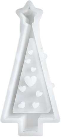 Weihnachtsbaum-Bilderrahmen-Form, stabiles Silikon-Zubehör für einzigartige Tischdekorationen und Ornamente