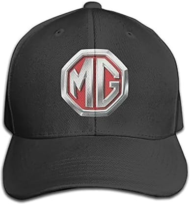 WSDUILA Auto Kappe für MG MG3/MG4 EV/MG5/MG6 / MG HS/MG Marvel R/MG ZS, Personalisierte Kappe, Cap Mit Bestickt Text Abzeichen, Mütze Basecap Verstellbar,A