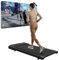 Copant Tapis Roulant sotto la scrivania per la Casa, 2 in 1 Tapis Roulant 2,5HP Portatile con display LCD, Velocità Regolabile da 1 a 6km/h, Capacità di carico 136KG,Nessuna Installazione