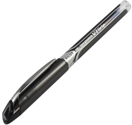 Pilot V7 Grip Liquid Ink Rollerball 0.7 mm Tip (Single Pen) - Black