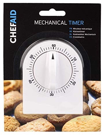 Chef Aid OLPro Mechanischer Timer, Weiß