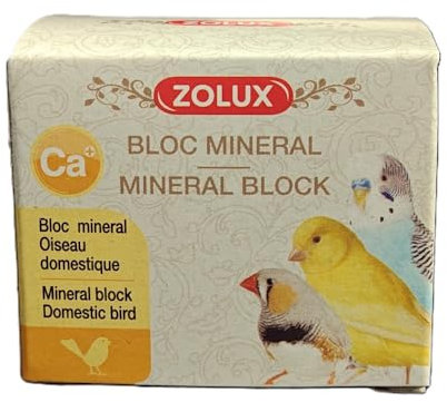 Zolux Bloc Sels Minéraux pour Oiseau 90 g