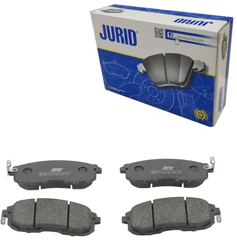 Jurid 573304J Bremsbelagsatz, Scheibenbremse | 573304J passend für Bluebird Cube Juke Pulsar Sentra Tean