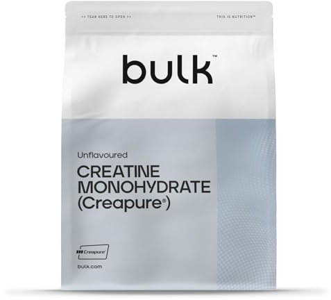 Bulk Creapure Kreatin Monohydrat Pulver, Reinste Form von Kreatin, mikronisiert, Creatin, 500 g