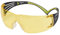 3M SecureFit Safety Glasses, Anti-Scratch / Anti-Fog, Amber Lens, SF403AS/AF-EU